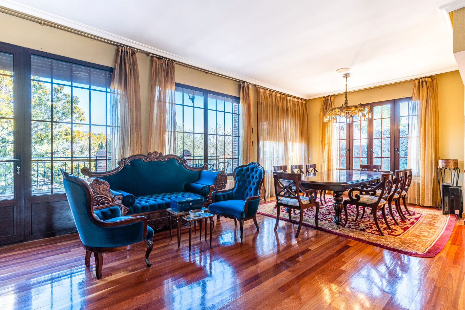 Living room of House or chalet for sale in Las Rozas de Madrid  with Air Conditioner, Heating and Private garden