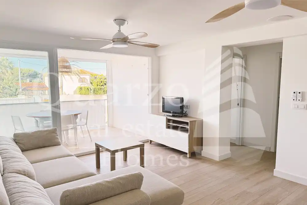 Wohnzimmer von Wohnungen zum Verkauf in Dénia mit Klimaanlage und Möbliert