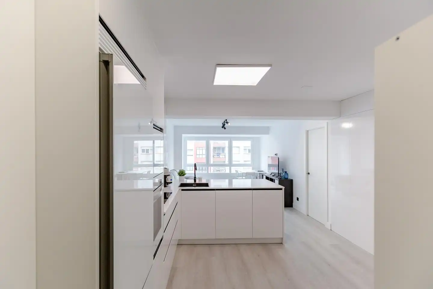 Kitchen of Flat for sale in A Coruña Capital   with Storage room