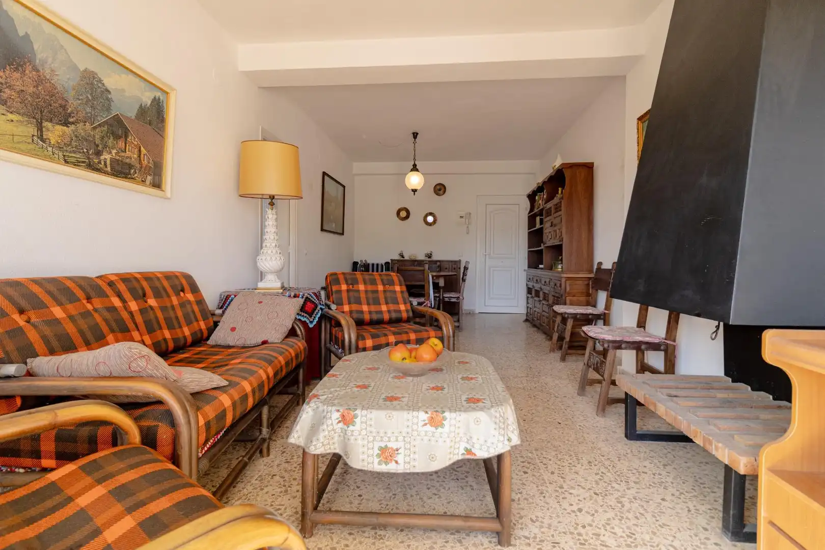 Wohnzimmer von Wohnung zum Verkauf in Dénia mit Privatgarten und Terrasse