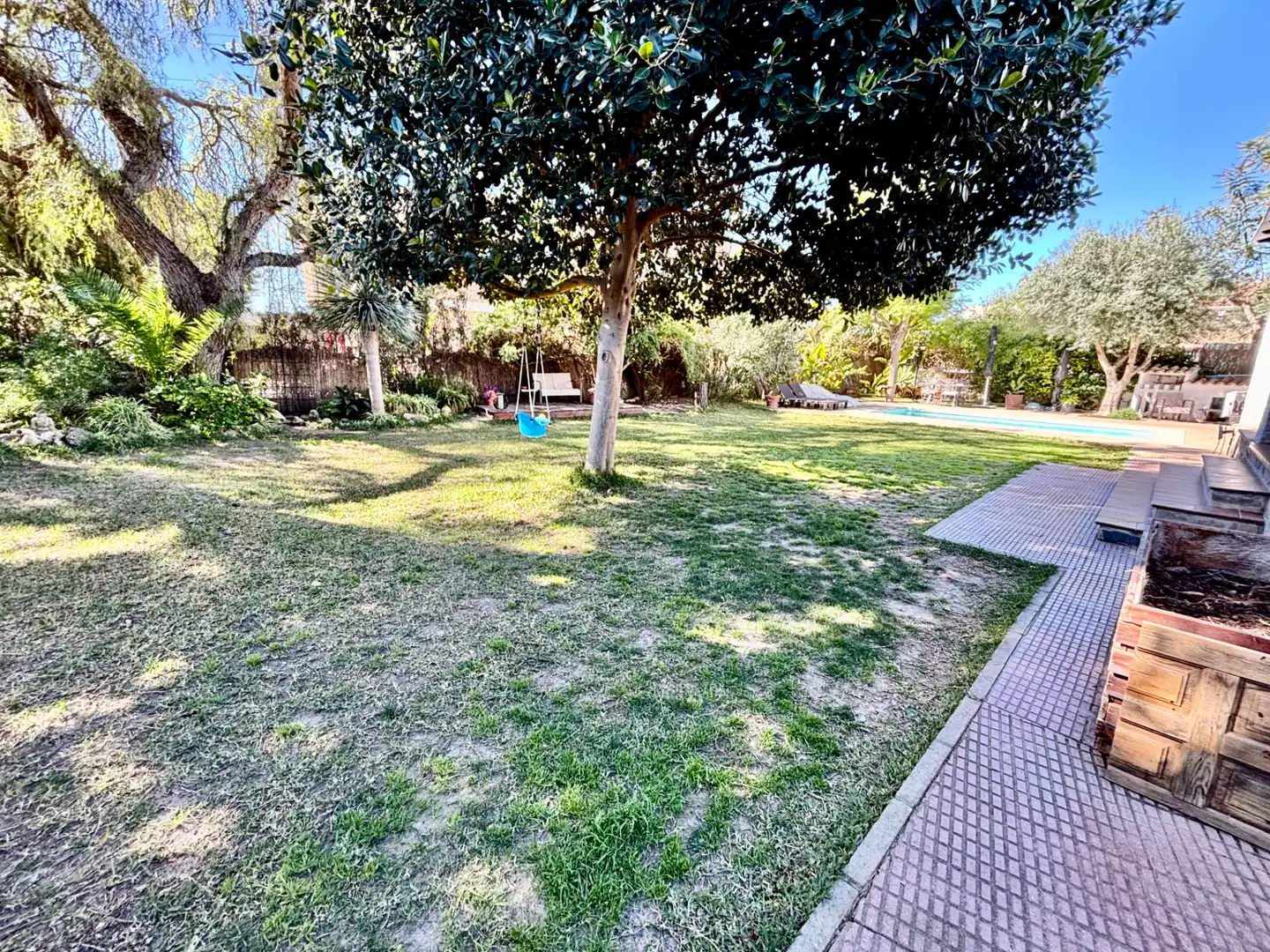Jardí de Casa o xalet en venda en Mutxamel amb Aire condicionat, Jardí privat i Terrassa