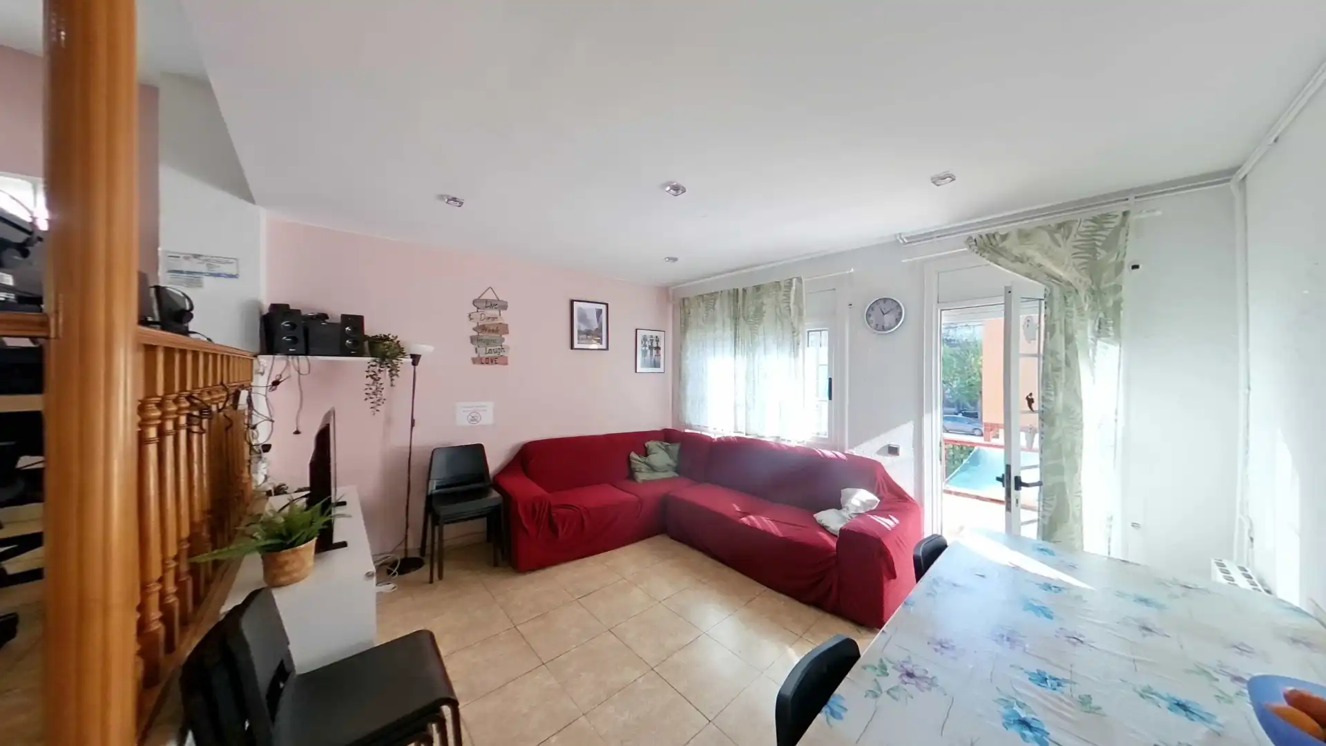 Sala d'estar de Casa adosada en venda en Sabadell amb Aire condicionat, Calefacció i Terrassa