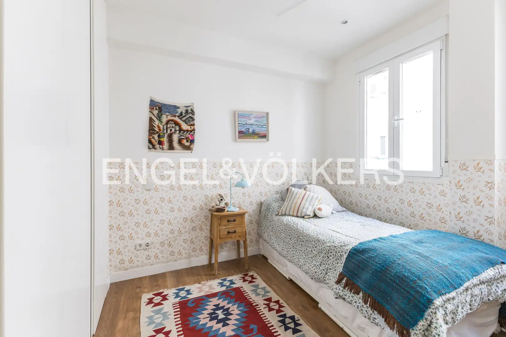 Schlafzimmer von Wohnung zum Verkauf in Madrid mit Klimaanlage, Heizung und Balkon