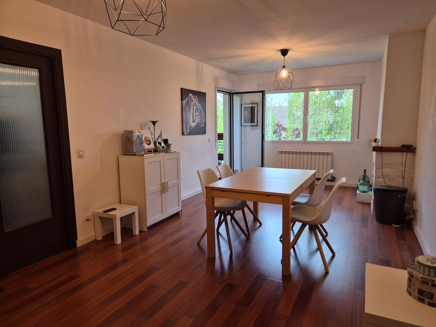 Dining room of Flat for sale in Collado Villalba  with Heating, Private garden and Terrace