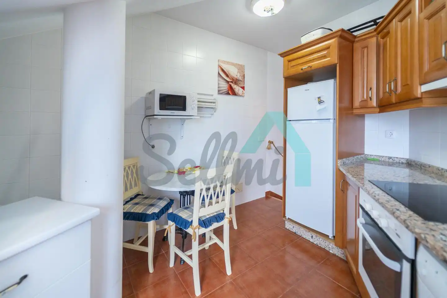 Cocina de Dúplex de alquiler en Castropol con Calefacción y Amueblado