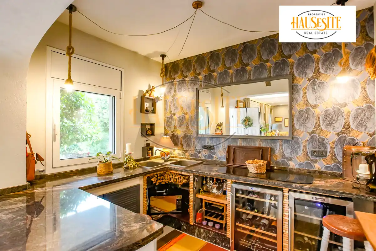 Cocina de Casa o chalet en venta en Mediona con Aire acondicionado, Calefacción y Jardín privado