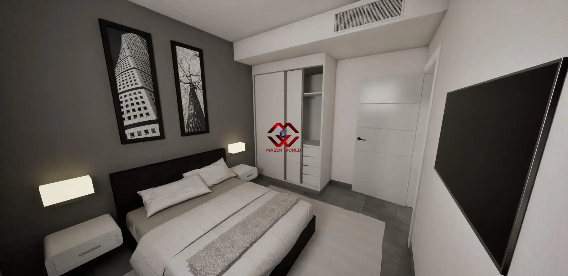 Bedroom of Duplexes for sale in Torre-Pacheco  with Private garden, Terrace and Swimming Pool