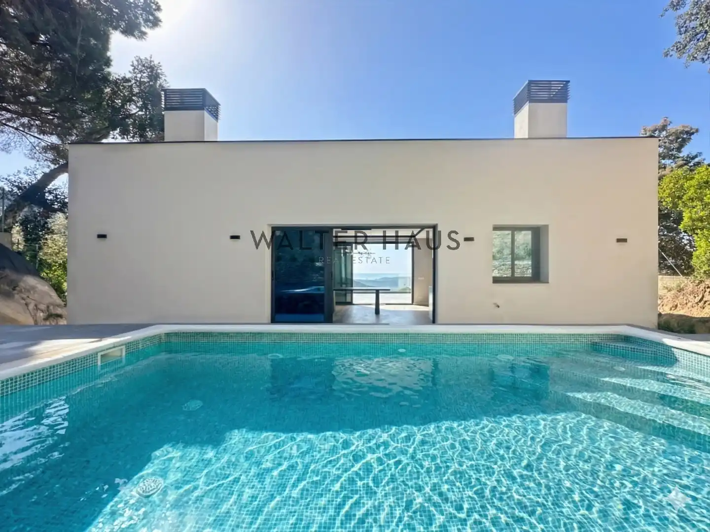 Piscina de Casa o xalet en venda en Santa Cristina d'Aro amb Aire condicionat, Calefacció i Jardí privat