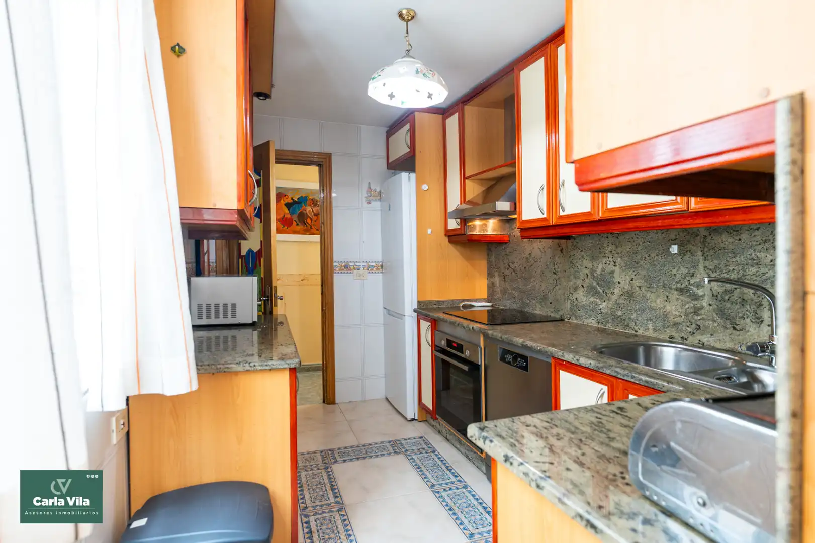 Kitchen of Flat for sale in Lugo  with Heating, Parquet flooring and Furnished