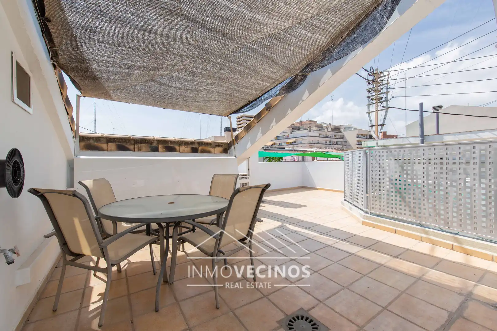 Terrassa de Dúplex de lloguer en Valencia amb Moblat