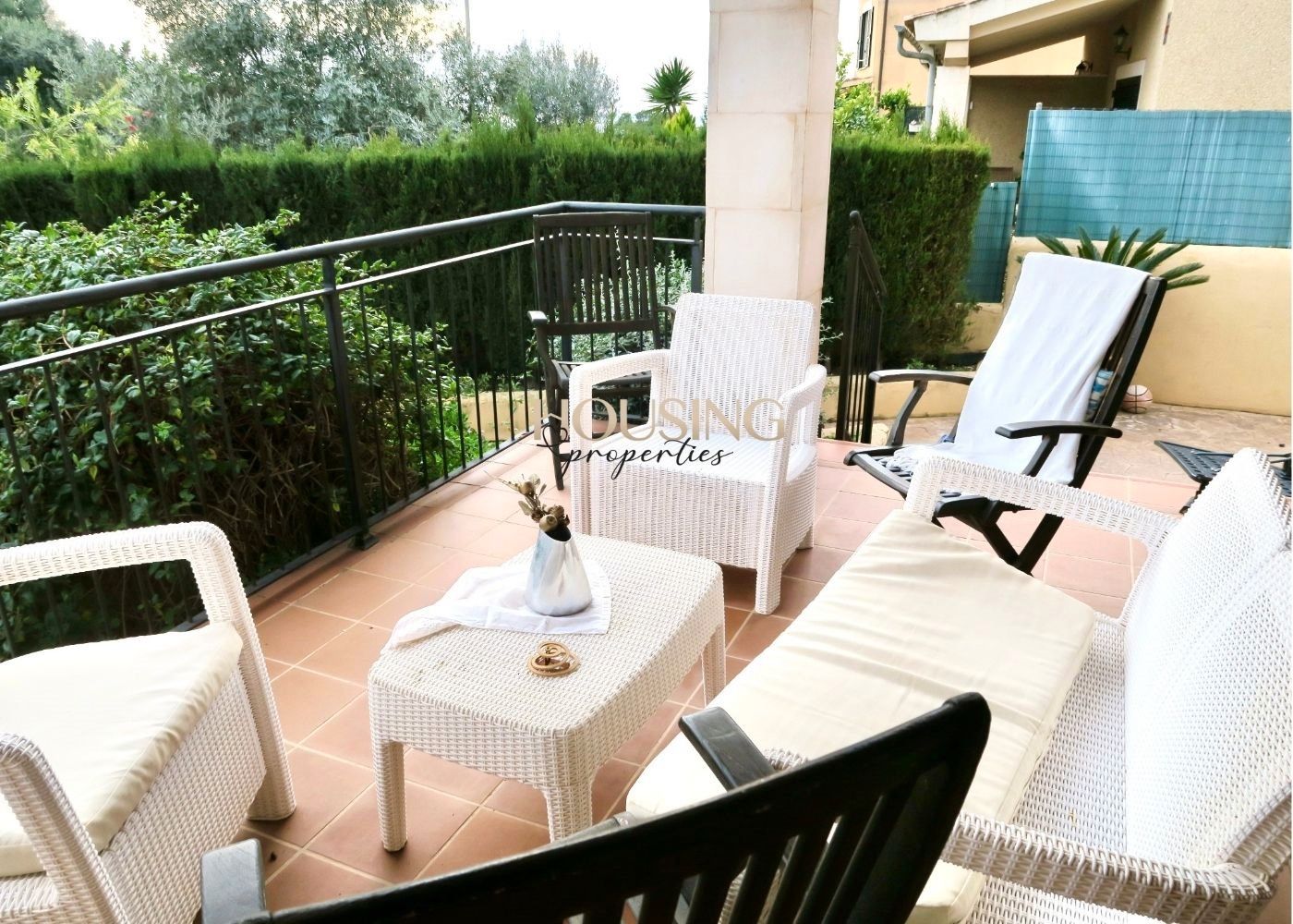 Terrassa de Casa adosada en venda en Marratxí amb Jardí privat, Terrassa i Piscina