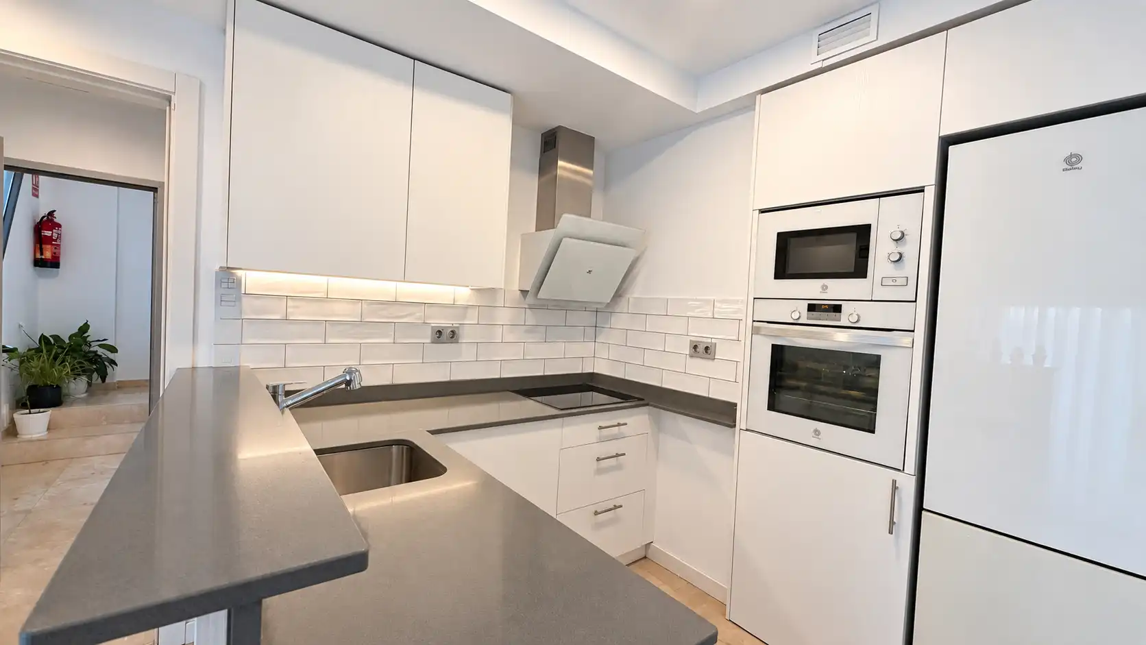 Cocina de Ático en venta en Barcelona con Aire acondicionado, Terraza y Balcón