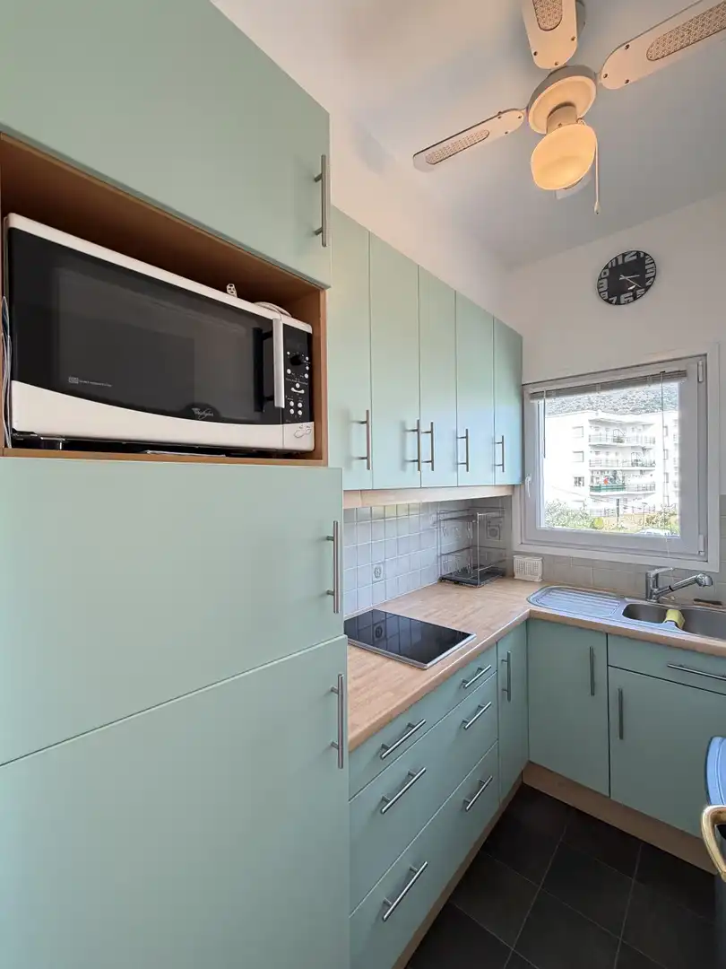 Kitchen of Apartments for sale in Roses  with Heating, Terrace and Furnished