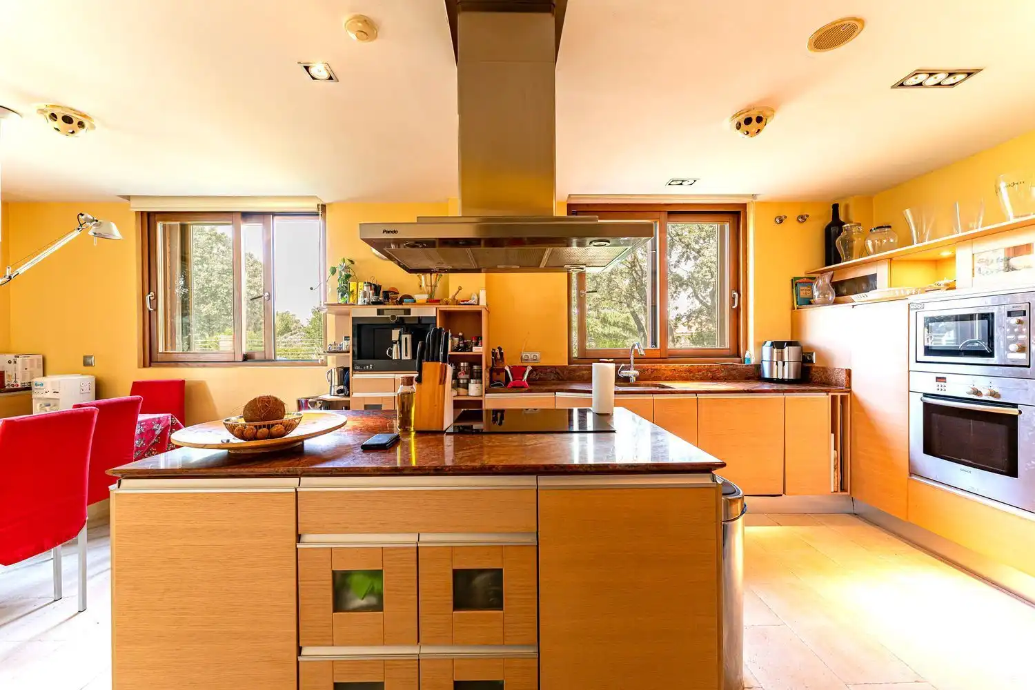 Cocina de Casa o chalet en venta en Nuevo Baztán con Aire acondicionado, Jardín privado y Terraza