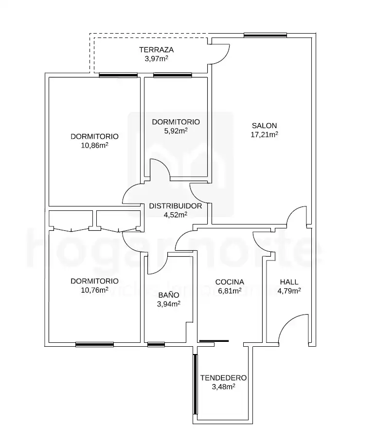 Piso en venta en Alcobendas con Aire acondicionado, Calefacción y Terraza