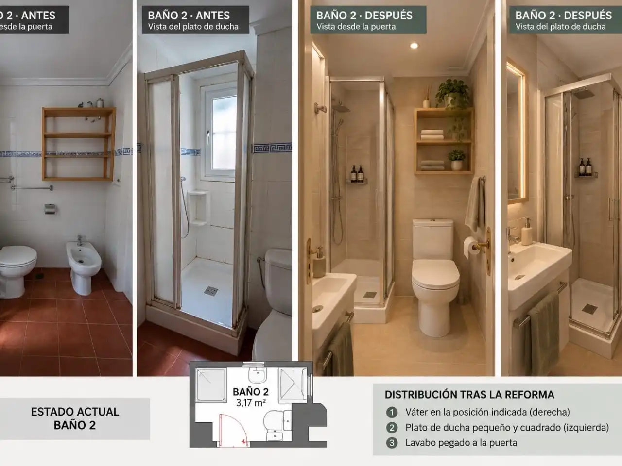 Baño de Piso en venta en  Sevilla Capital con Aire acondicionado