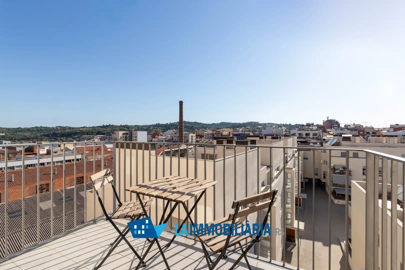 Terrasse von Wohnung zum Verkauf in Terrassa mit Klimaanlage, Heizung und Terrasse