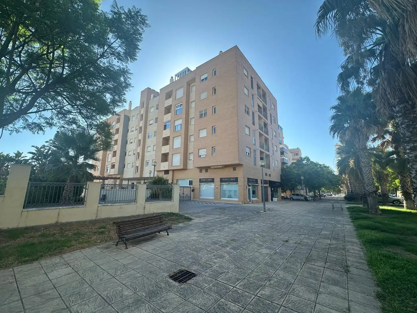 Exterior view of Flat for sale in Jerez de la Frontera  with Air Conditioner, Private garden and Terrace