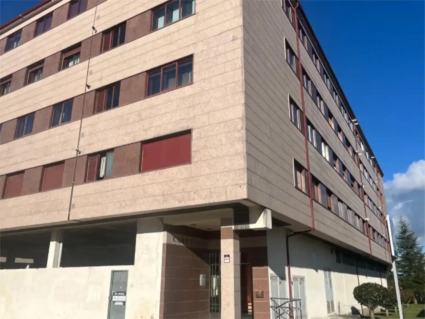 Vista exterior de Pis en venda en Silleda