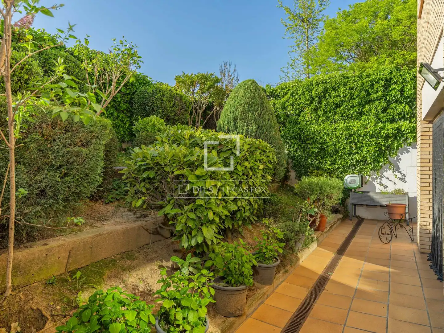 Garden of Houses for sale in Sarrià de Ter  with Air Conditioner, Heating and Private garden