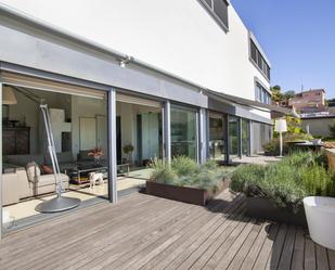 Terrace of House or chalet for sale in  Barcelona Capital  with Heating, Private garden and Swimming Pool