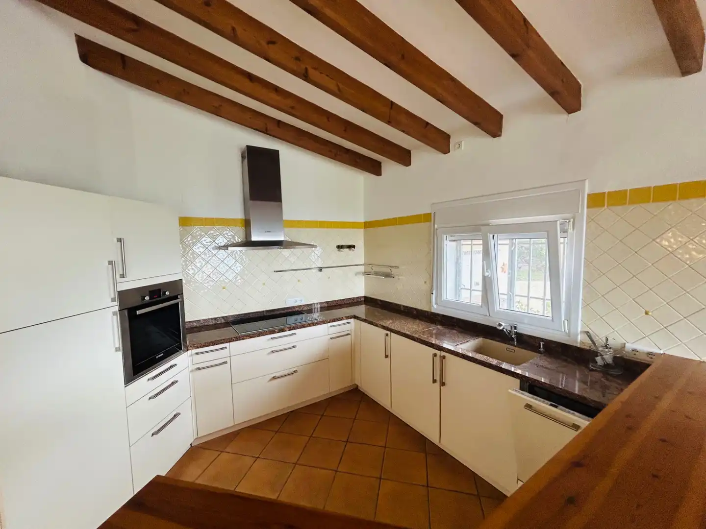 Cocina de Casa o chalet en venta en El Ràfol d'Almúnia con Calefacción, Jardín privado y Terraza