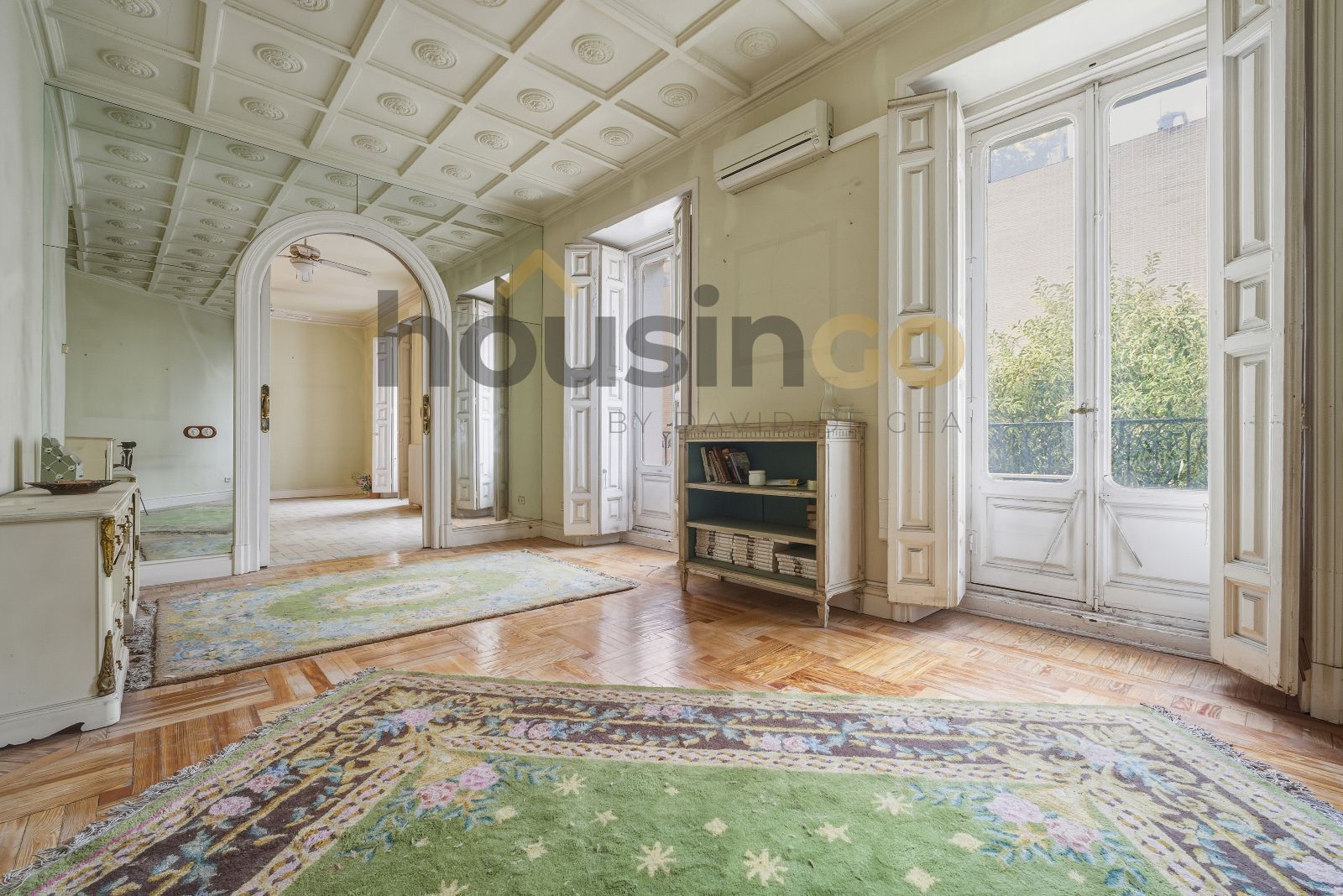 Sala d'estar de Pis en venda en  Madrid Capital amb Aire condicionat, Calefacció i Terrassa