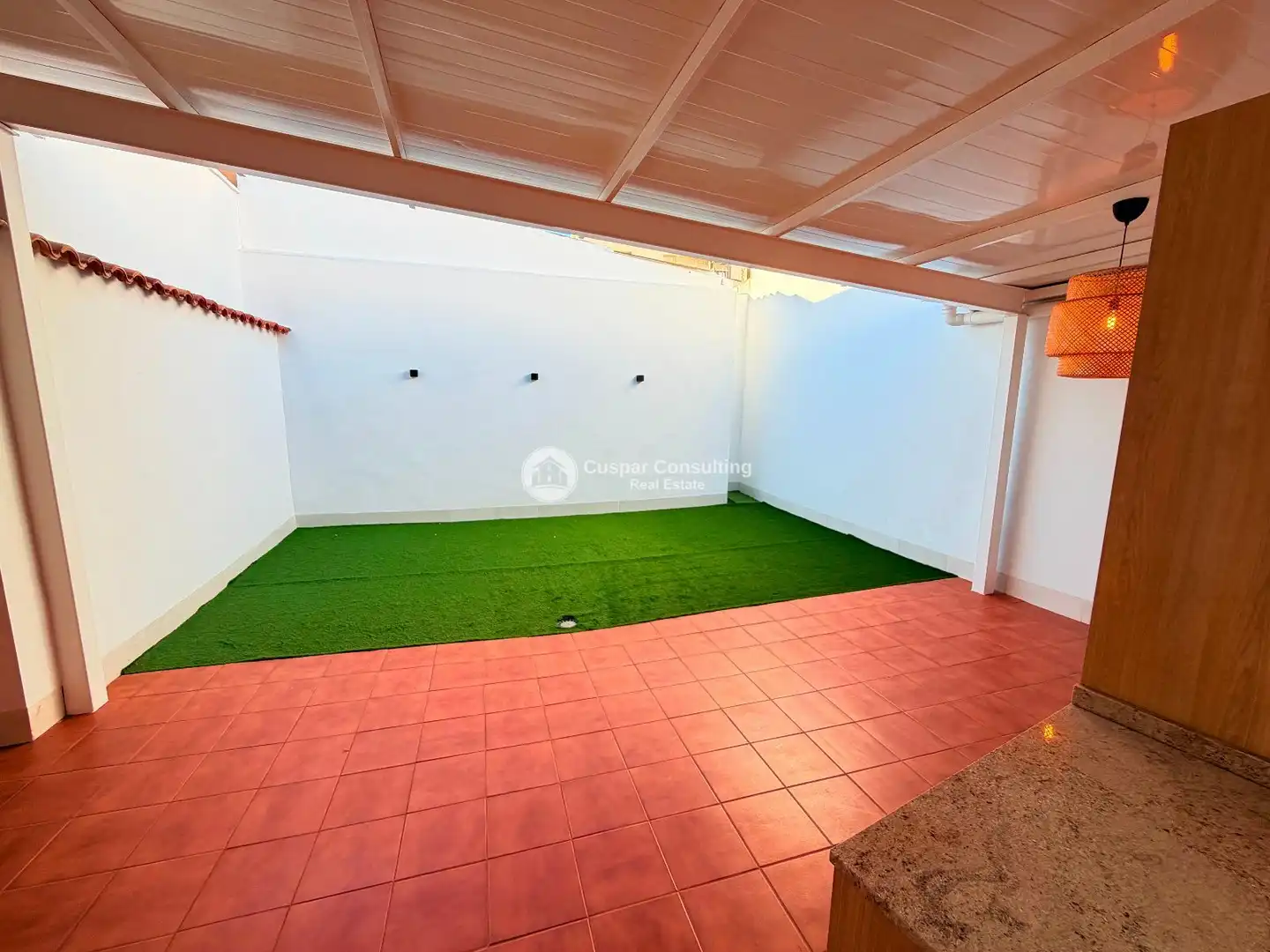 Einfamilien-Reihenhaus zur Miete in San Javier mit Klimaanlage, Heizung und Privatgarten