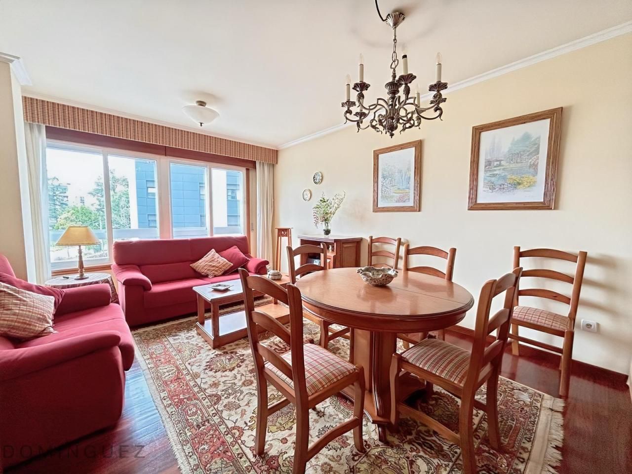 Dining room of Flat for sale in Pontevedra Capital   with Heating and Storage room