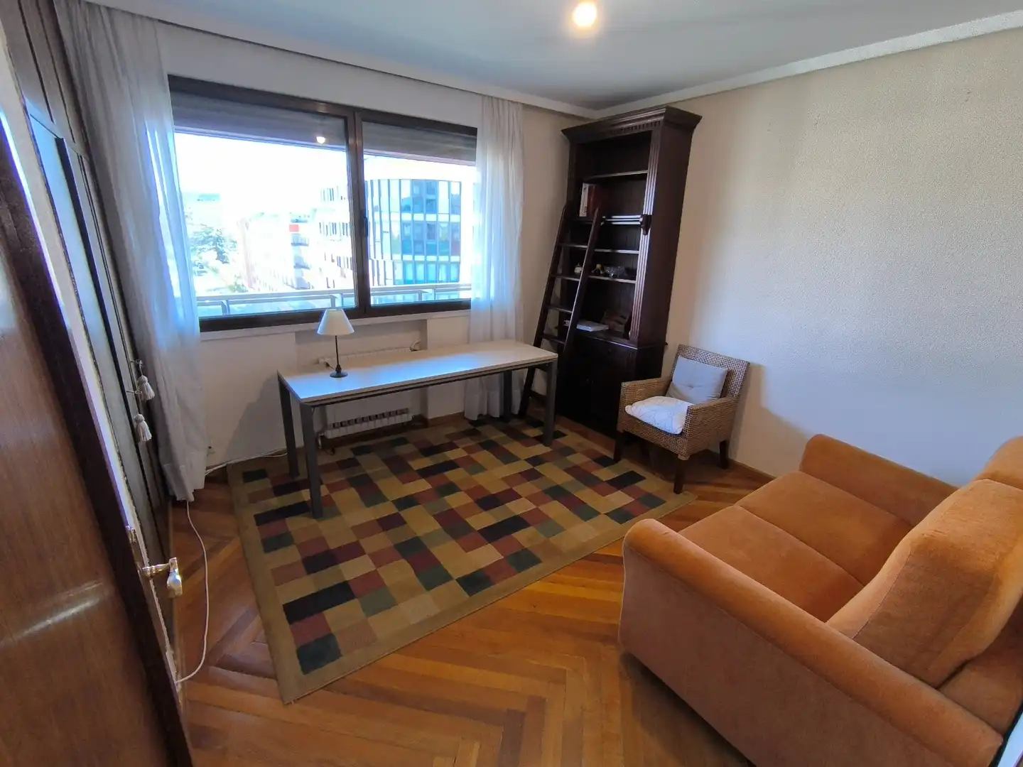 Wohnzimmer von Wohnung zum Verkauf in Palencia mit Heizung, Terrasse und Ofen