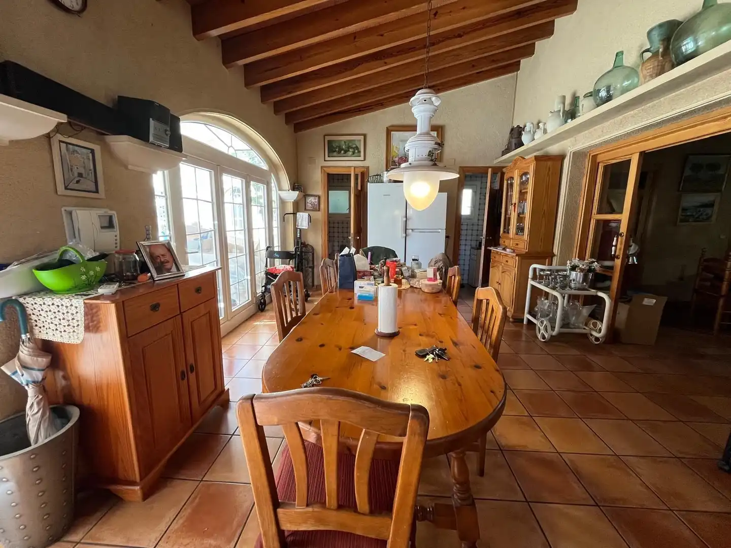 Menjador de Casa o xalet en venda en L'Alfàs del Pi amb Calefacció, Jardí privat i Terrassa