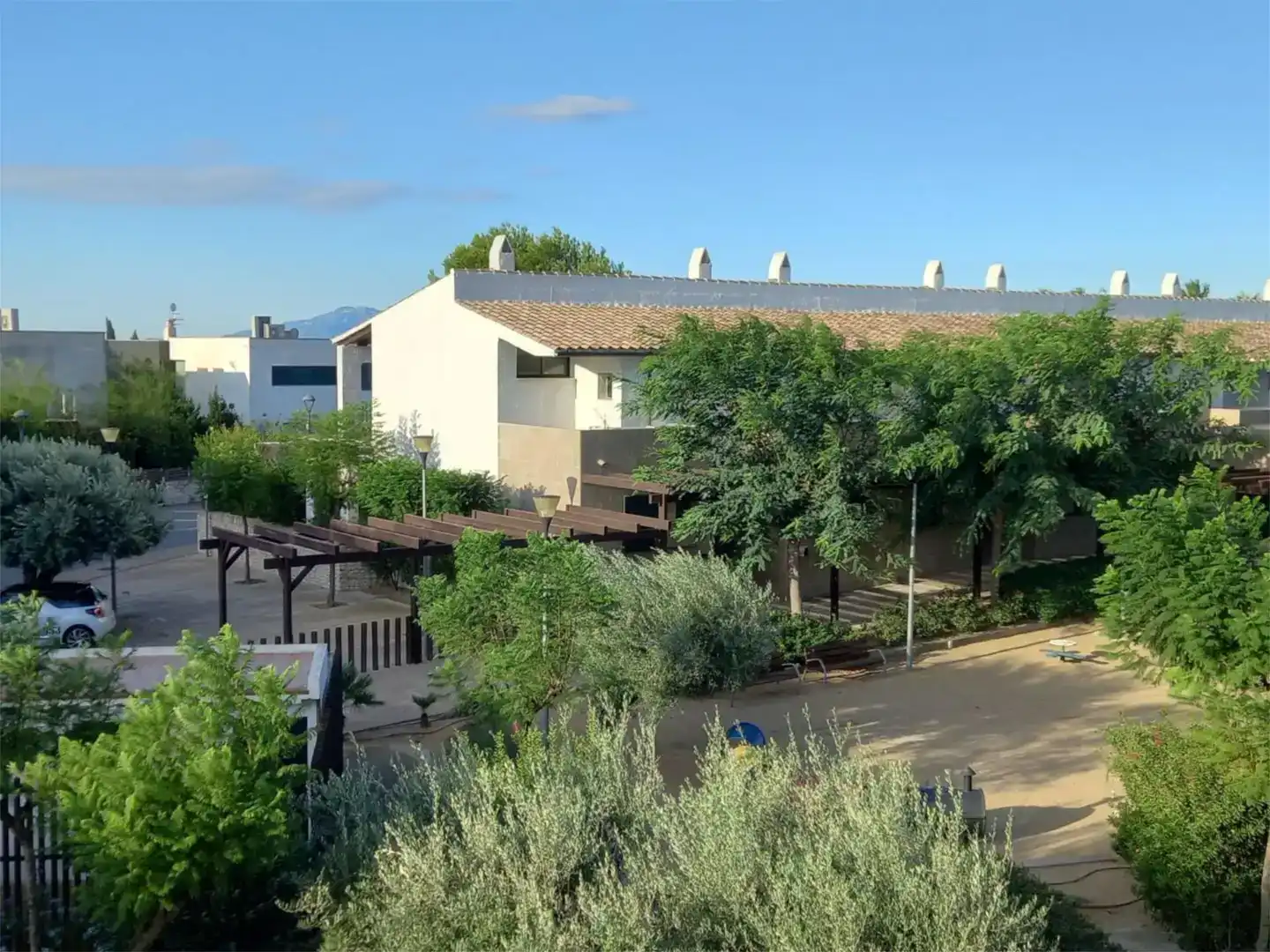 Vista exterior de Piso en venta en El Perelló con Aire acondicionado, Jardín privado y Piscina