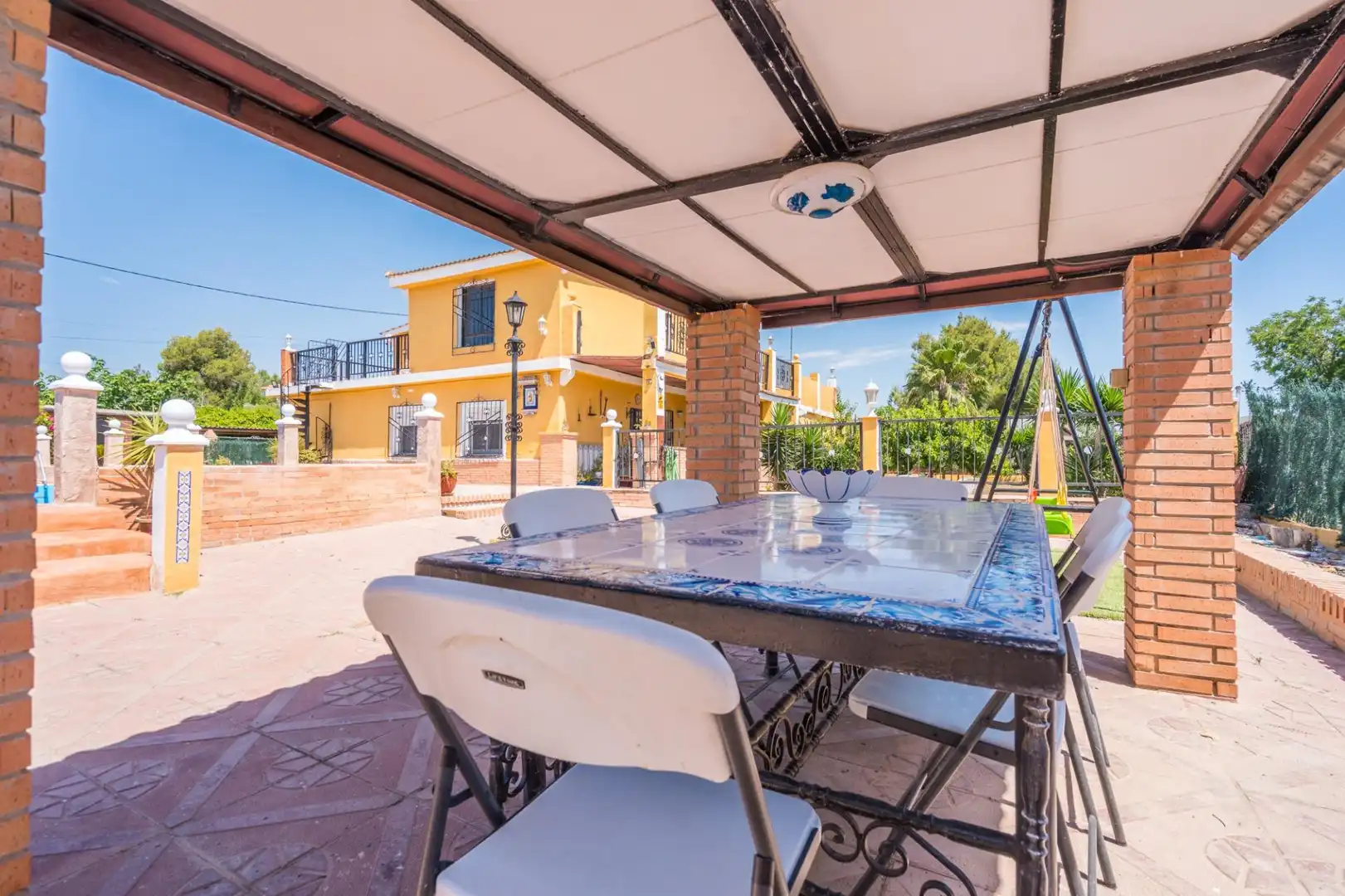 Terraza de Casa o chalet en venta en Benaguasil con Aire acondicionado, Calefacción y Jardín privado