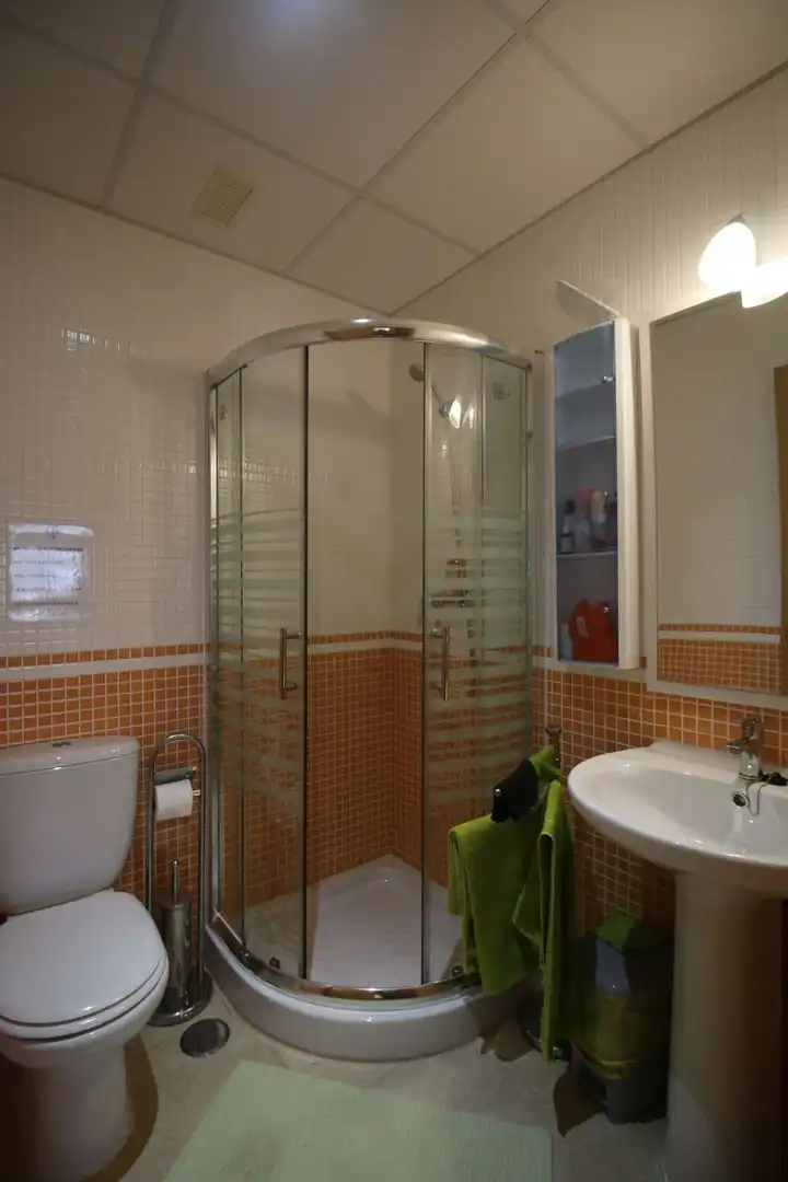 Bany de Apartament de lloguer en Vera amb Aire condicionat, Calefacció i Terrassa