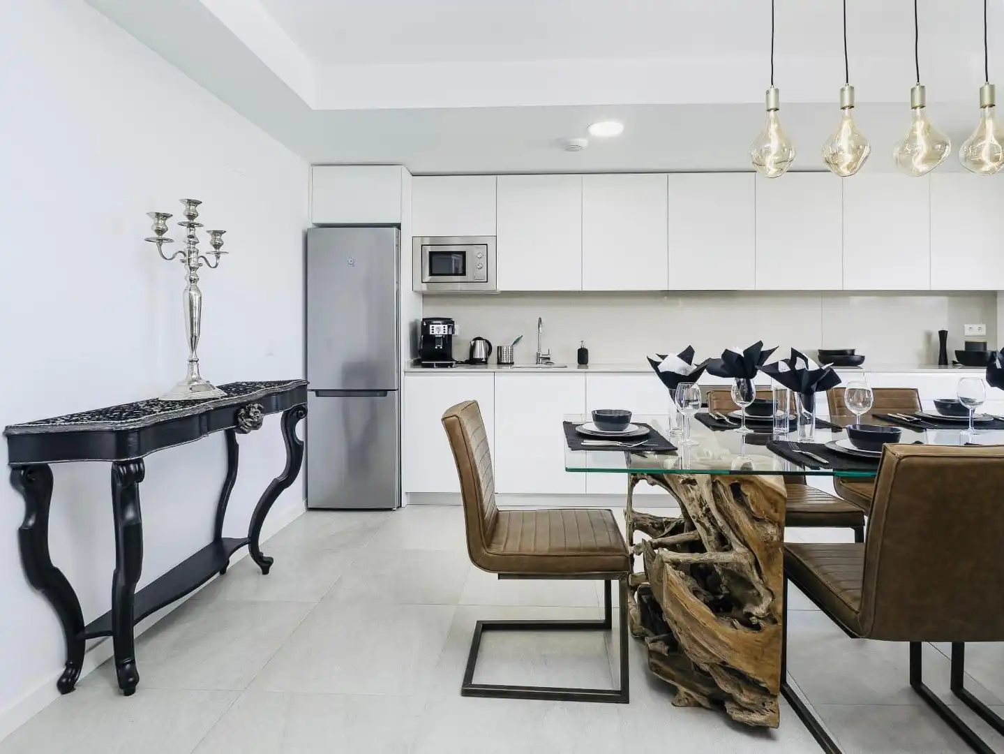 Cuina de Apartament en venda en Estepona amb Aire condicionat, Calefacció i Terrassa