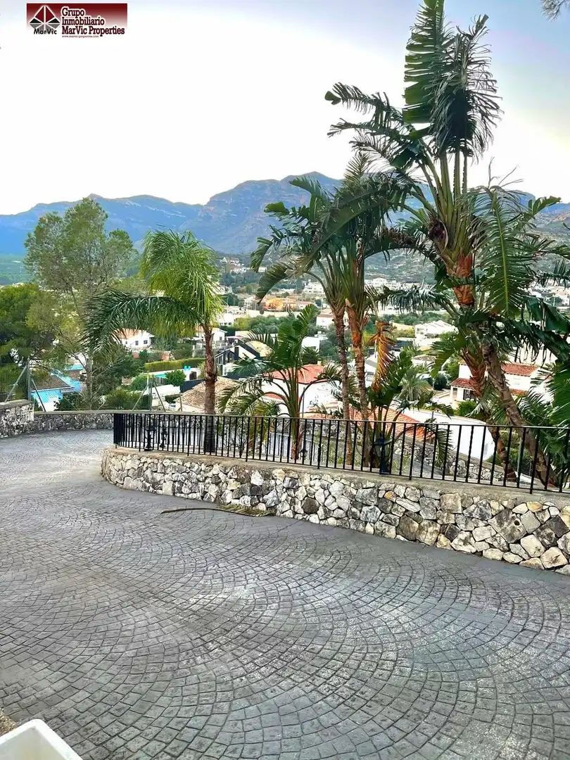 Vista exterior de Casa o chalet en venta en Gandia con Aire acondicionado, Calefacción y Jardín privado