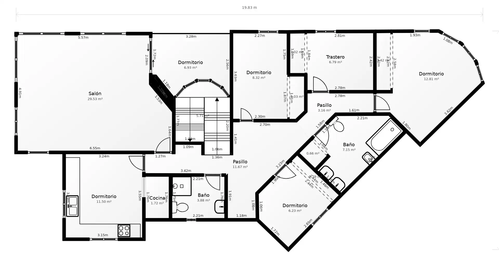 Houses for sale in La Secuita  with Air Conditioner, Heating and Private garden
