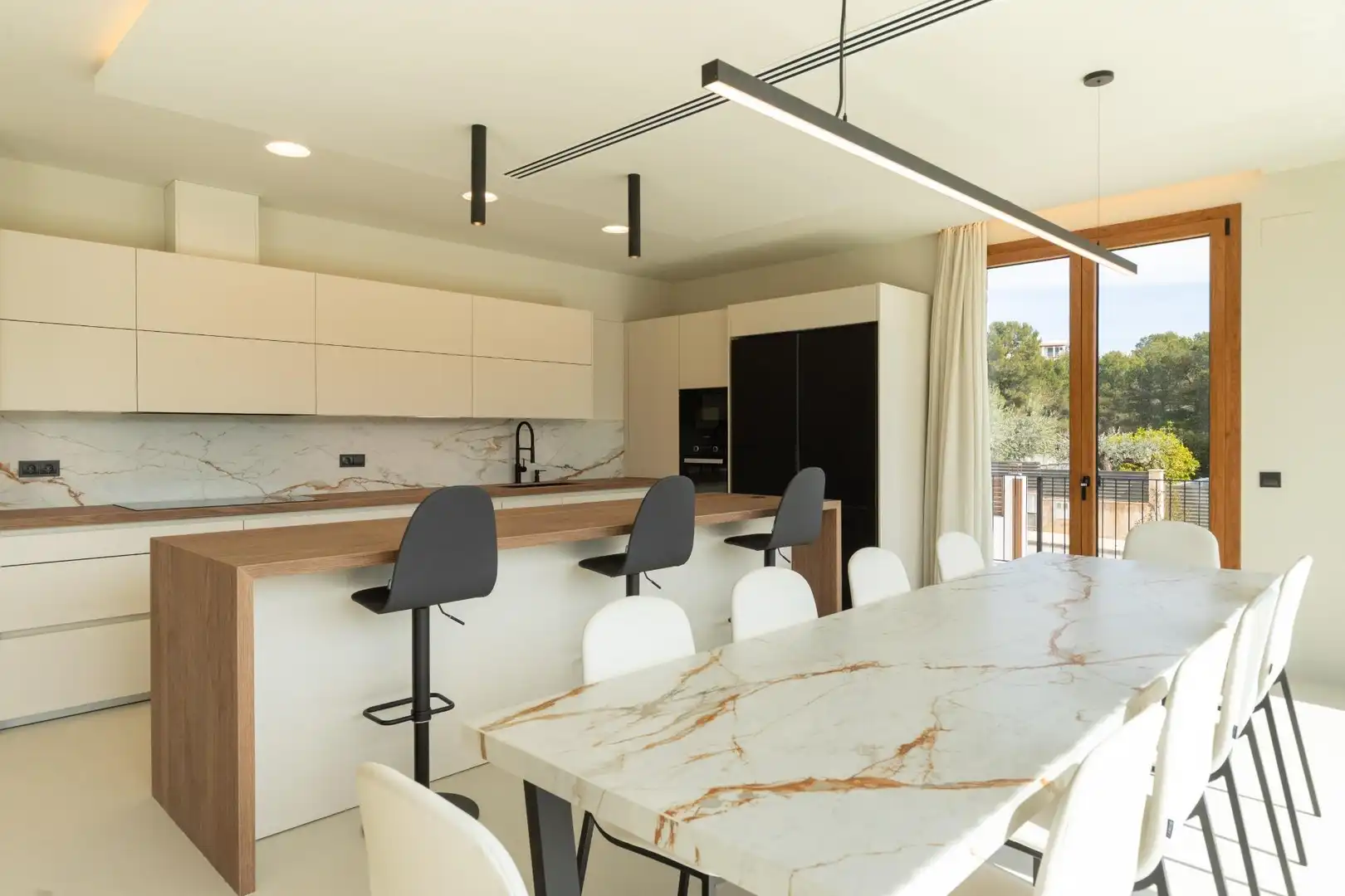Cocina de Casa o chalet en venta en L'Ampolla con Aire acondicionado, Calefacción y Jardín privado