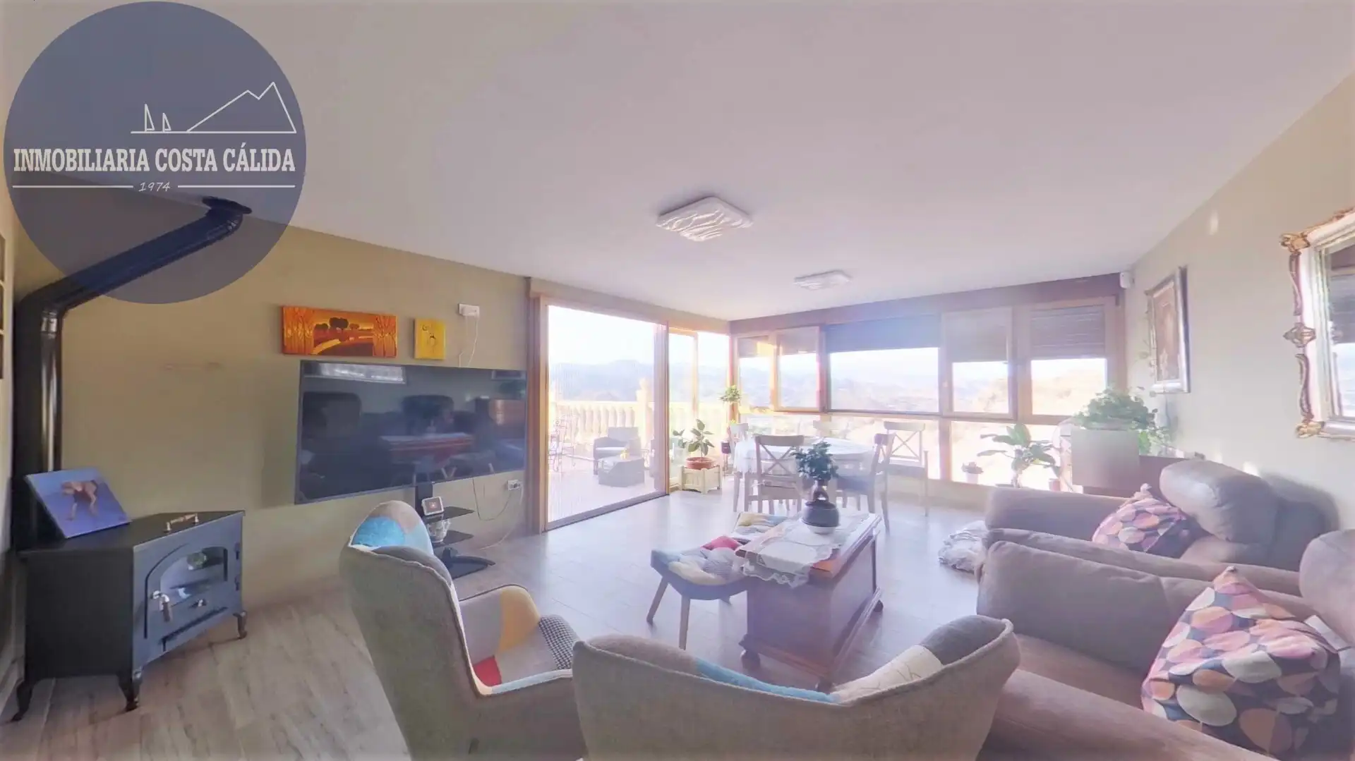 Sala d'estar de Casa o xalet en venda en Los Collados - Los Geraneos