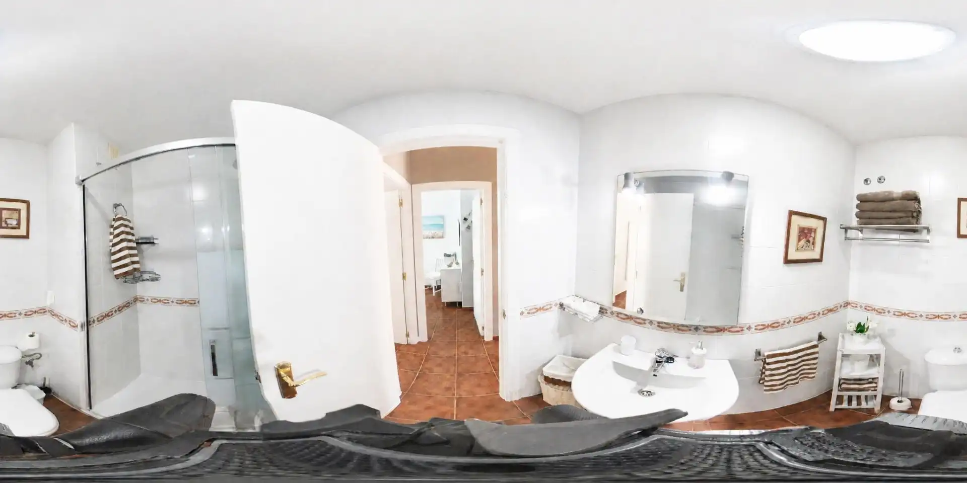 Baño de Apartamento en venta en Chiclana de la Frontera con Aire acondicionado, Jardín privado y Terraza