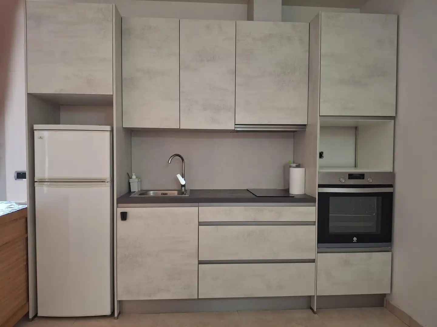 Cocina de Ático en venta en Mataró con Terraza, Amueblado y Alarma