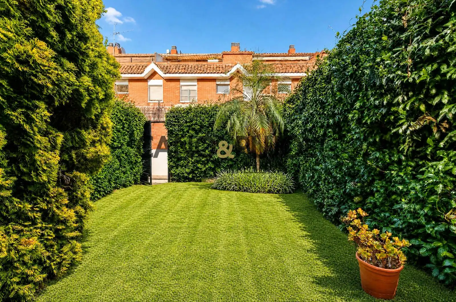 Jardín de Casa adosada de alquiler en Rubí con Aire acondicionado, Calefacción y Jardín privado