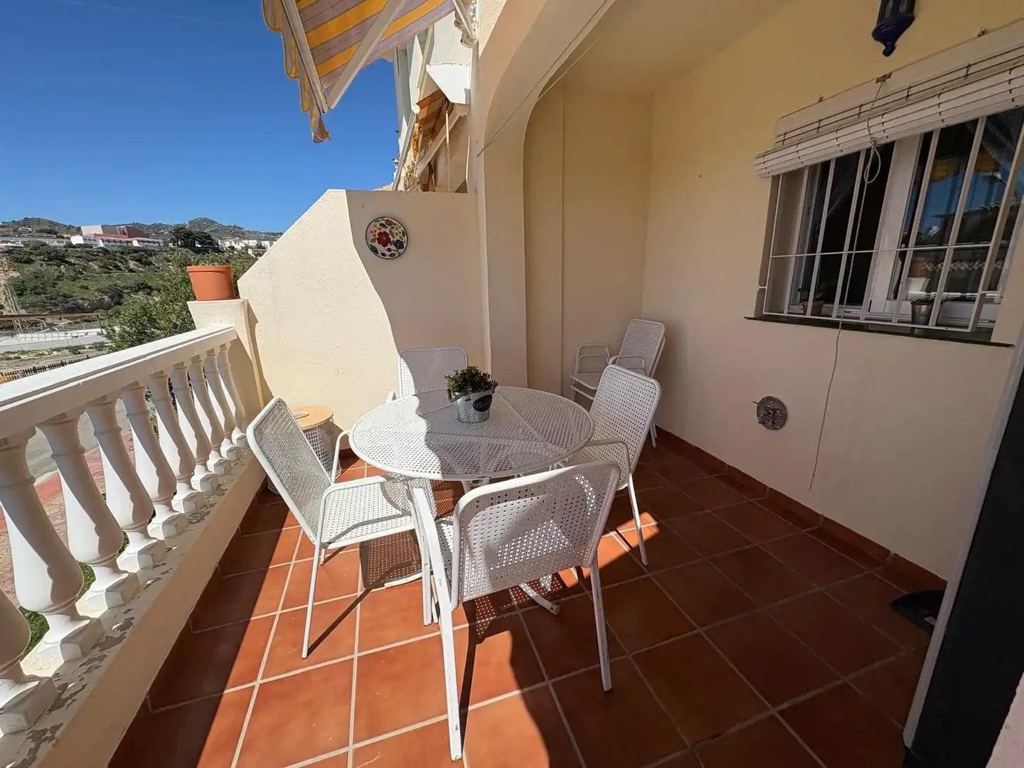 Terrassa de Apartament de lloguer en Torrox amb Terrassa i Piscina comunitària