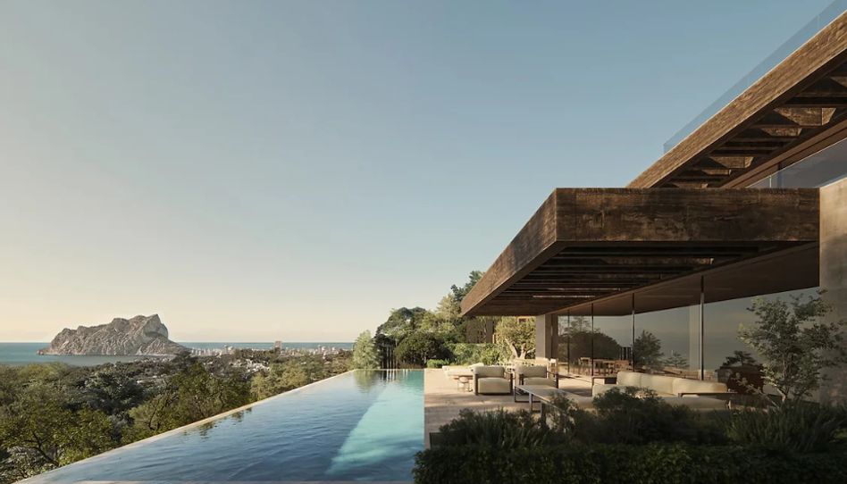 Foto 0 de Exclusiva Villa de Lujo de Nueva Construcción con Vistas al Mar en Benissa