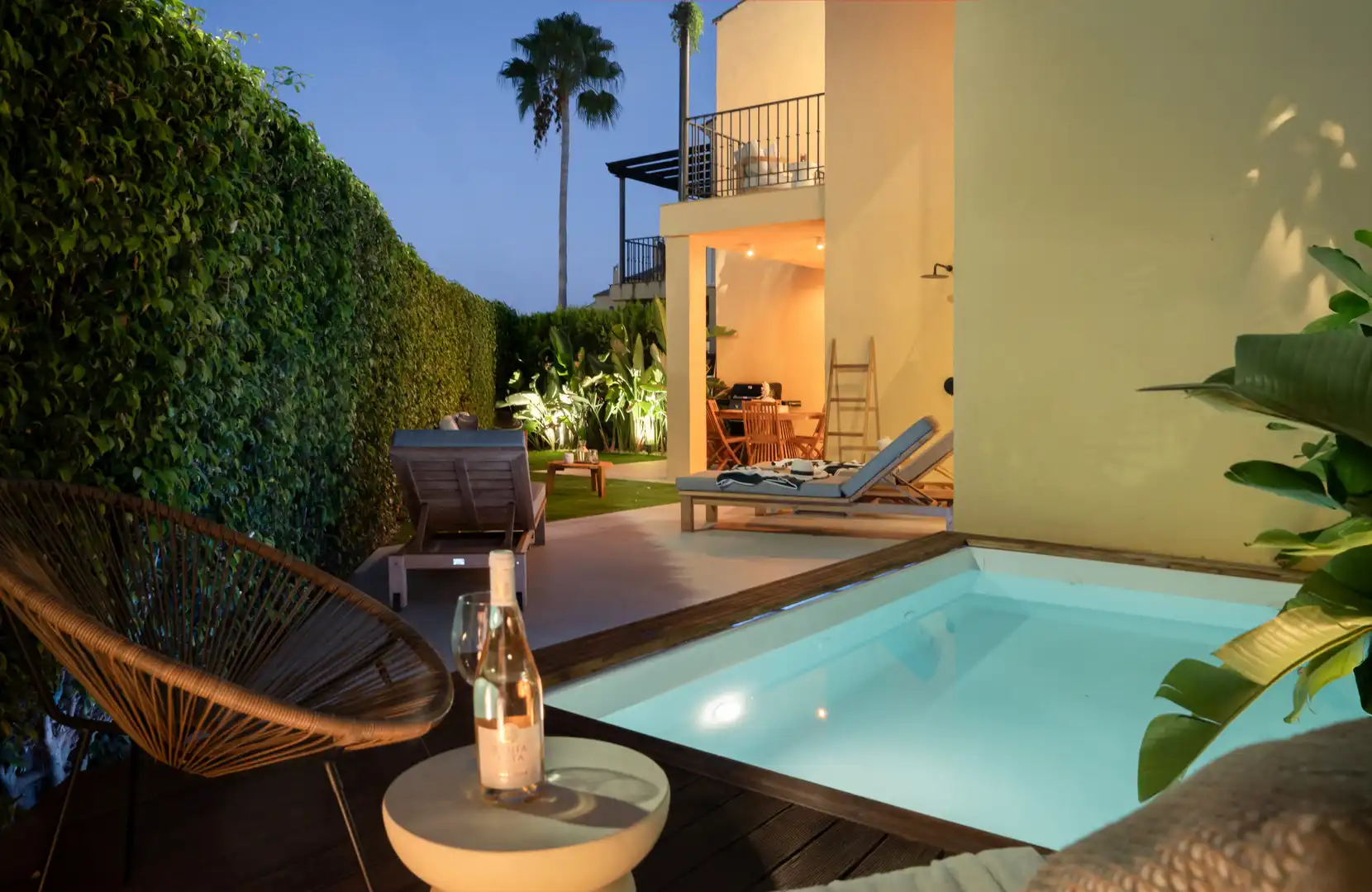 Terrassa de Casa adosada en venda en Marbella amb Aire condicionat, Jardí privat i Terrassa