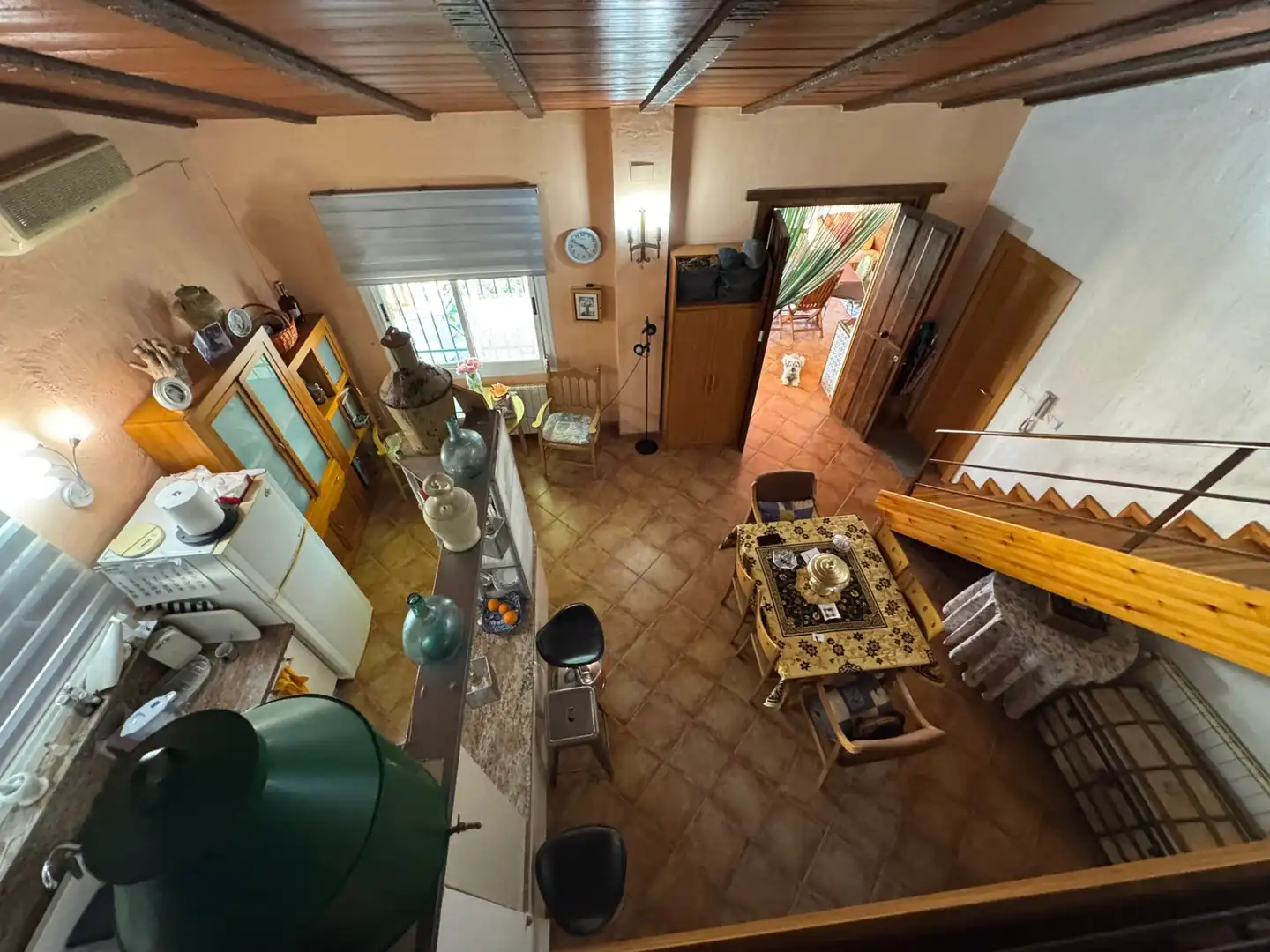 Cocina de Casa o chalet en venta en Onil con Aire acondicionado, Jardín privado y Piscina