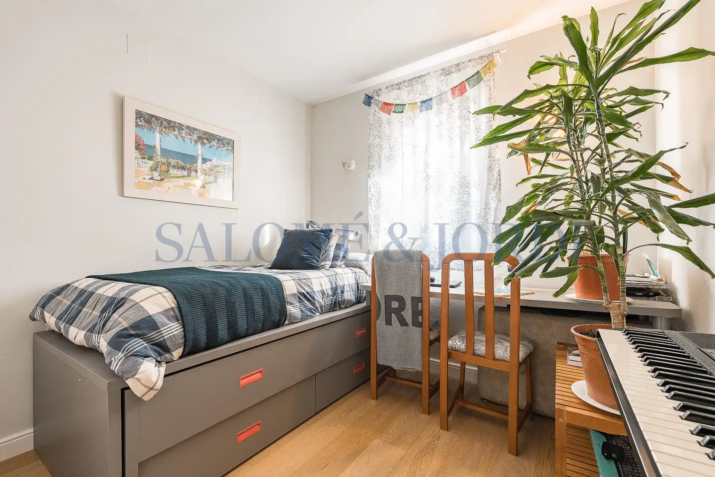 Schlafzimmer von Wohnung zum Verkauf in Vilassar de Mar mit Klimaanlage, Heizung und Parkett