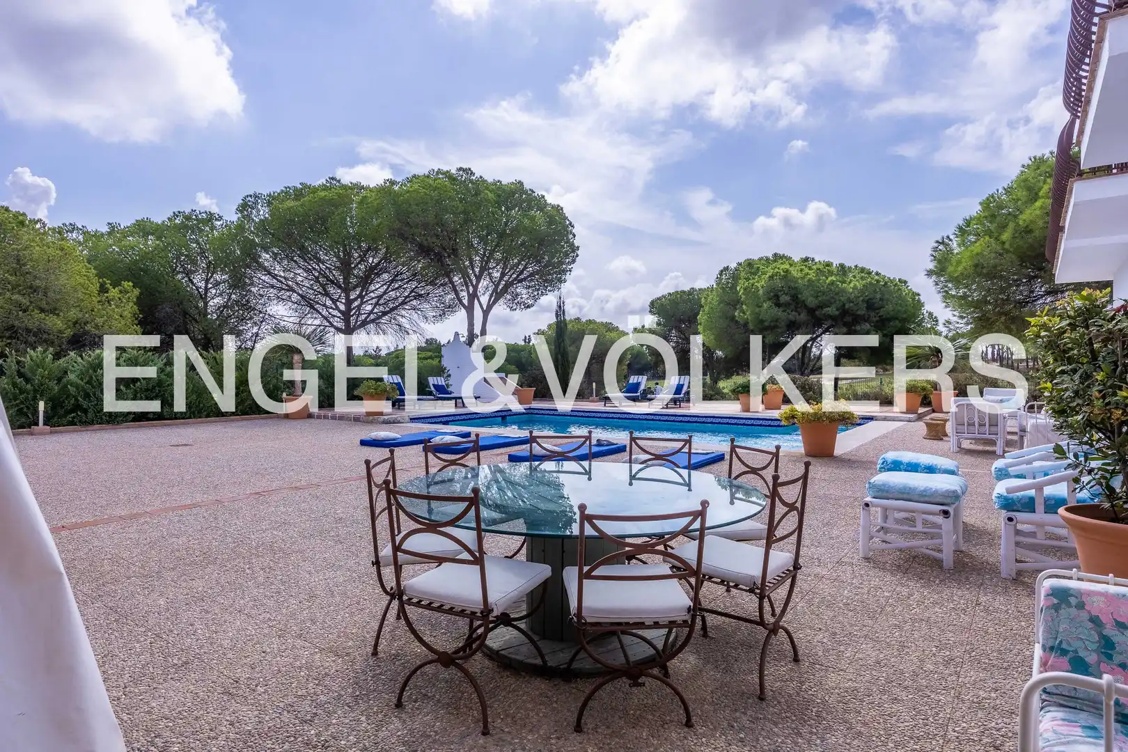 Terraza de Finca rústica en venta en Aljaraque con Aire acondicionado, Calefacción y Jardín privado