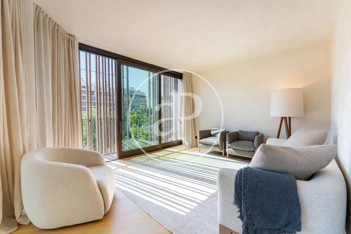 Sala d'estar de Pis en venda en  Palma de Mallorca amb Aire condicionat, Calefacció i Jardí privat
