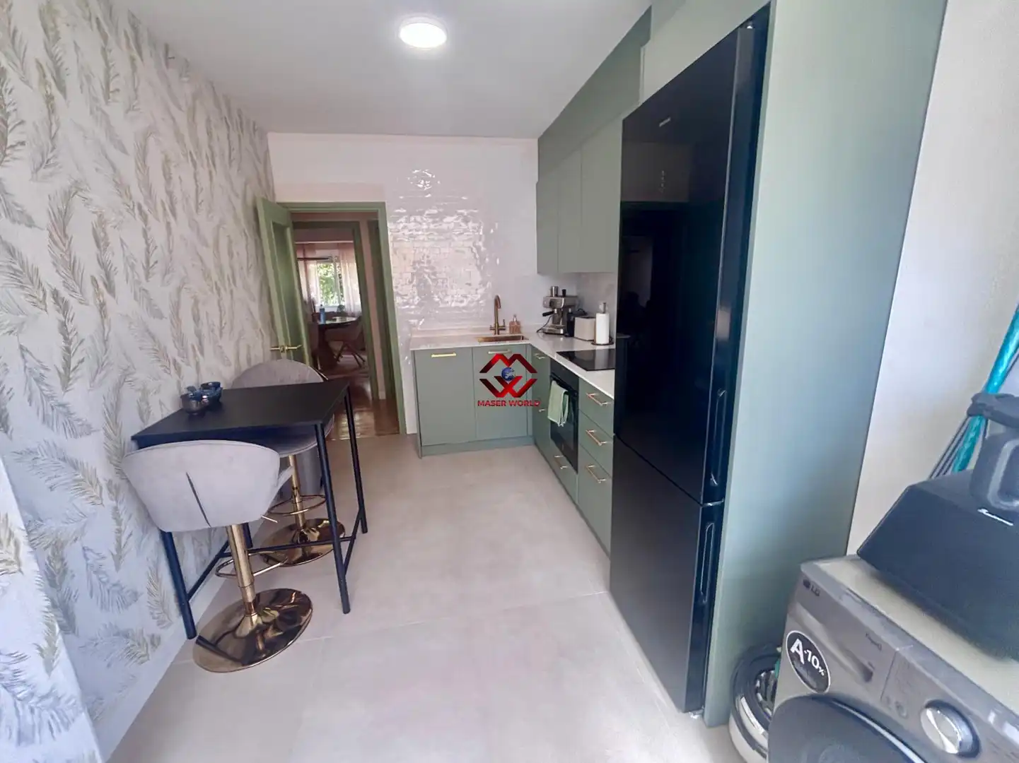 Kitchen of Apartments for sale in San Javier  with Air Conditioner, Terrace and Furnished